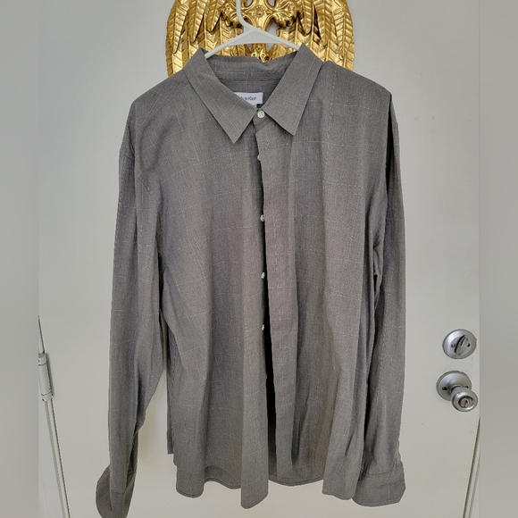 Calvin Klein Other - Calvin Klein Gray button-down